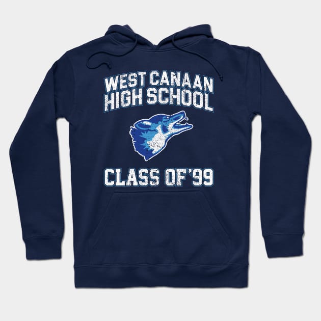 West Canaan High School Class of 99 Hoodie by huckblade